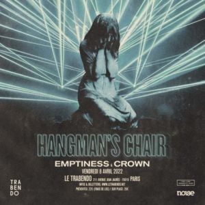 Hangman's Chair en concert au Trabendo en 2022