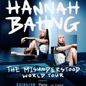 Hannah Bahng La Cigale Paris 2026