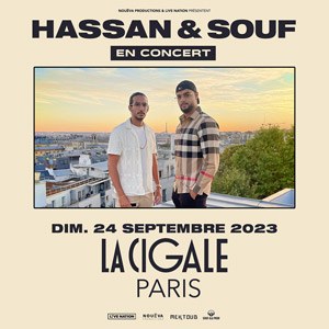 Hassan & Souf en concert à La Cigale en 2023