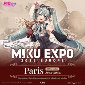 Hatsune Miku Concert à l'Accor Arena Paris 2026