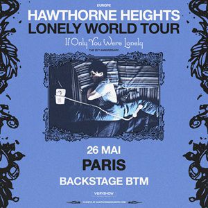 Hawthorne Heights Concert Backstage By the Mill Paris 2026