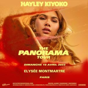 Hayley Kiyoko Elysée Montmartre dimanche 16 avril 2023