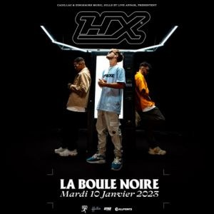 HDX en concert à La Boule Noire en janvier 2023