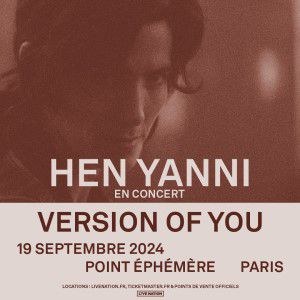 Hen Yanni en concert au Point Ephemere en 2024