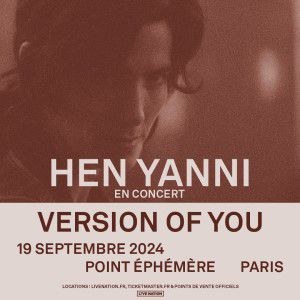Hen Yanni en concert au Point Ephemere en 2025