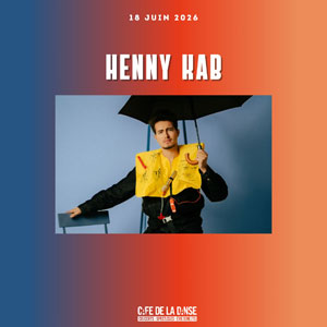 Henny Kab Concert Café de la Danse Paris 2026