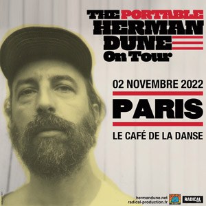 Herman Dune en concert au Café de la Danse