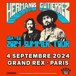 Hermanos Gutierrez en concert Le Grand Rex