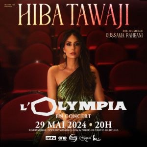 Hiba Tawaji en concert à L'Olympia en mai 2024