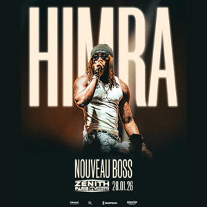 Himra en concert Zénith Paris - La Villette en janvier 2026