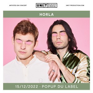 Horla en concert au Pop Up! en décembre 2022