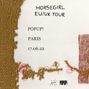 Horsegirl en concert au Pop Up! en juin 2022