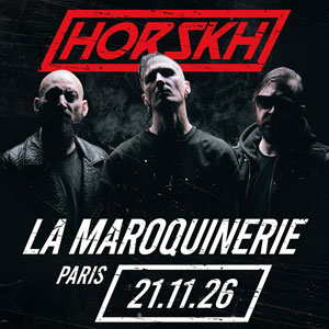 Horskh en concert La Maroquinerie en novembre 2026