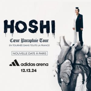 Hoshi en concert à l'Adidas Arena en décembre 2024