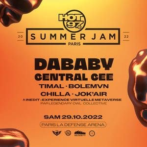 Hot 97 Summer Jam à Paris La Défense Arena en 2022