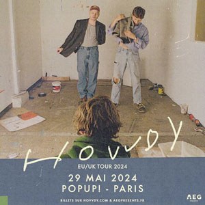 Hovvdy en concert au Pop Up! en mai 2024