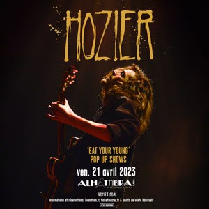 Hozier en concert à l'Alhambra en avril 2023