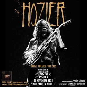 Hozier en concert au Zénith de Paris le 29 novembre 2023