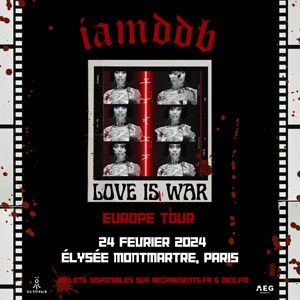 Iamddb en concert à l'Elysée Montmartre en février 2024