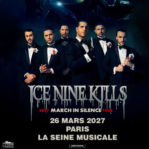 Ice Nine Kills Concert La Seine Musicale Boulogne-Billancourt 2027