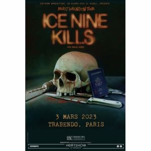 Billets Ice Nine Kills Le Trabendo - Paris vendredi 3 mars 2023