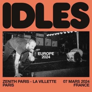 Idles en concert à Zénith de Paris en mars 2024