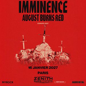 Imminence Concert Zénith Paris - La Villette Paris 2027