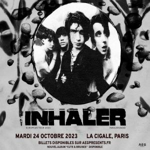 Inhaler La Cigale - Paris mardi 24 octobre 2023
