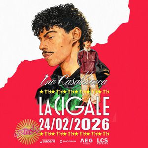 Ino Casablanca en concert La Cigale en février 2026