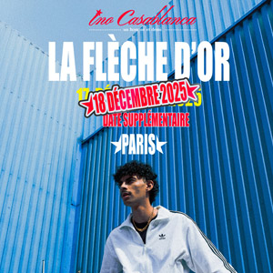 Ino Casablanca en concert La Flèche d'Or le 18 décembre 2025