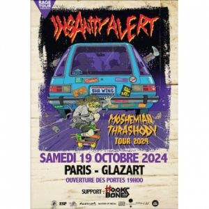 Insanity Alert en concert à Glazart en octobre 2024