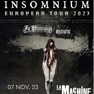 Insomnium en concert à La Machine du Moulin Rouge