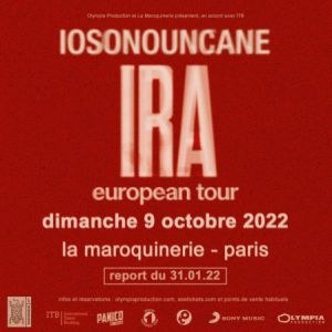 Iosonouncane en concert à La Maroquinerie en octobre 2022