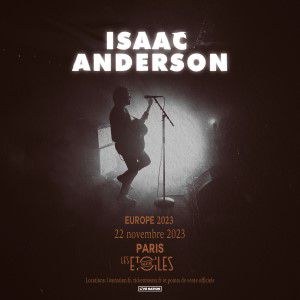 Isaac Anderson en concert Les Étoiles en 2023