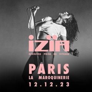 Izia en concert à La Maroquinerie en décembre 2023