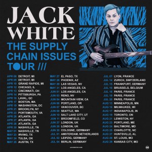 Jack White en concert à L'Olympia en juillet 2022