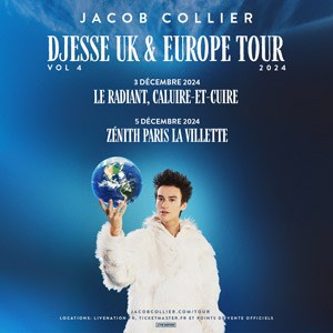 Jacob Collier en concert au Zénith de Paris en décembre 2024