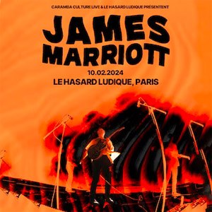 James Marriott en concert Le Hasard Ludique en février 2024