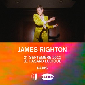 James Righton en concert au Hasard Ludique en septembre 2022