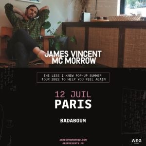 Billets James Vincent Mcmorrow Badaboum - Paris mardi 12 juillet 2022