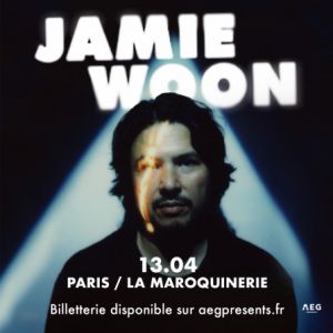 Jamie Woon en concert La Maroquinerie en avril 2026