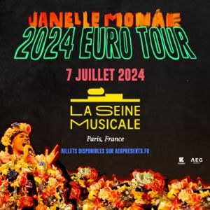 Janelle MonÃ¡e en concert à La Seine Musicale en 2024