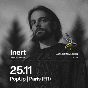 Janus Rasmussen Concert Pop Up! Paris 2026