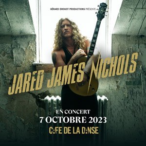 Jared James Nichols au Café de la Danse le 7 octobre 2023