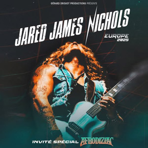 Jared James Nichols en concert Café de la Danse en novembre 2025