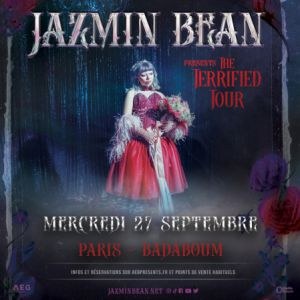 Jazmin Bean en concert au Badaboum le 27 septembre 2023