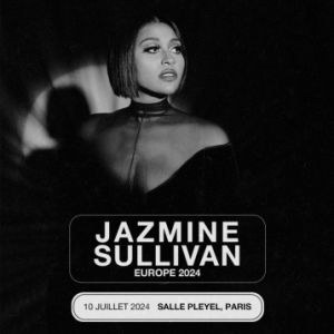 Jazmine Sullivan en concert à la Salle Pleyel en 2024