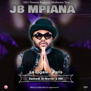Jb Mpiana en concert La Cigale en février 2026
