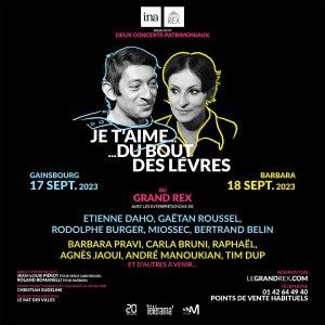 Je t'aime... du bout des lèvres - special Barbara Le Grand Rex