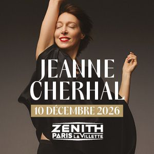 Jeanne Cherhal en concert Zénith Paris - La Villette en décembre 2026